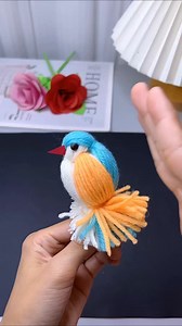 4.5K views · 13 reactions | It's getting cold, so I'll teach you how to make a cute little bird with wool. It's warm in your hands, and the kids love it. Come and try it. #viralreels #reelsinstagram #instagrowth #igreach #explore #diy #diycrafts #diyhomedecor #handmadediy #birdlovers #birddiy | Paper Art Creation | Facebook