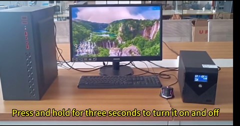 UPS 600VA/330W Backup Power, 3 Outlets, Battery Backup with Surge Protection, Only Suitable for Desktop computer - Walmart.com