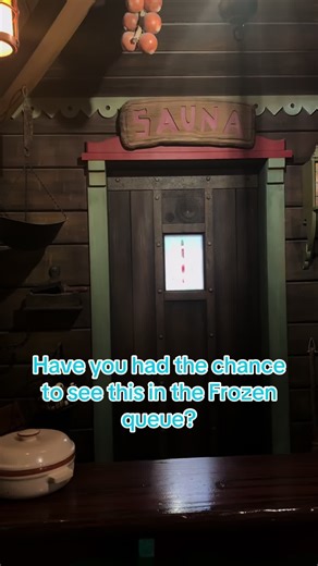 Encountering Oaken on the Frozen Ever After Ride