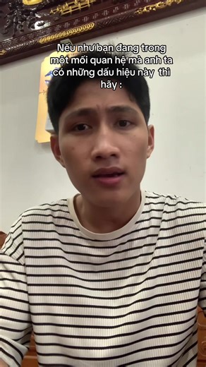 Cảnh báo những dấu hiệu trong mối quan hệ với chàng