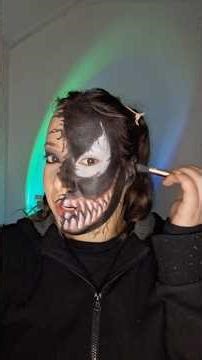 Venom🖤 #makeup #venom #wearevenom #cosplay #tutorial