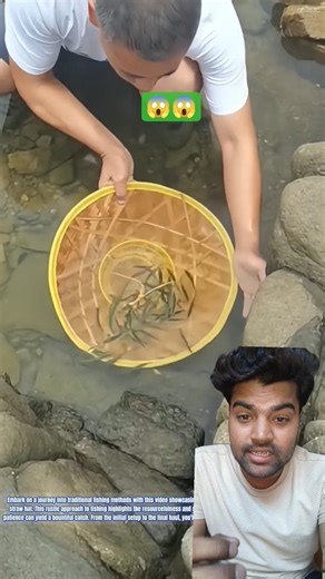 मछली को पकड़ने सबसे आसान तरीका 😱 #viral #fishing #fish