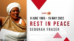 14 reactions | We are saddened by news of the passing of yet another South African music legend, Deborah Fraser  We extend our heartfelt condolences to the family, friends & fans. May her legendary soul rest in enteral peace. #RIPDeborahFraser | SABC2youbelong | Facebook