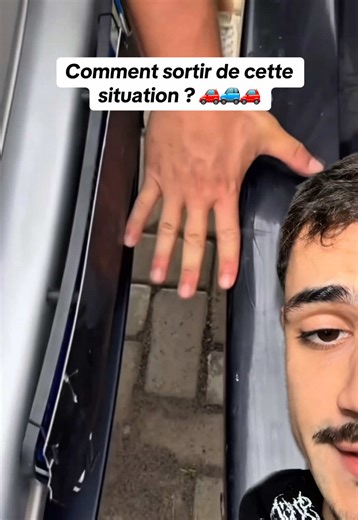 Comment sortir de cette situation ? 🚗🚙🚗 #voiture #parking