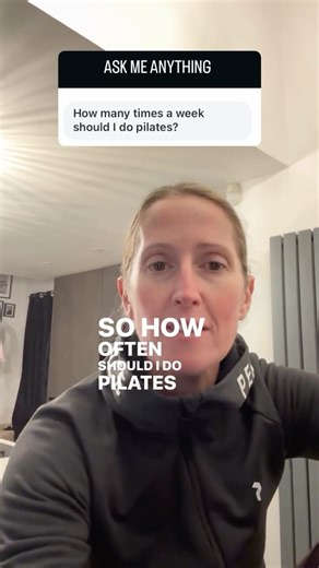 Pilates works best when you treat it like a habit, not a once-in-a-while workout. But here’s the sweet spot: For beginners: Aim for 2–3 short sessions a week (10–20 minutes). This helps you build strength, confidence and skill without overwhelming your body. For women 40 wanting strength, core and posture improvements: Three to four sessions a week works well, mixing strength-focused days with mobility days. Your body recovers differently in midlife, so consistency is more effective than intensi