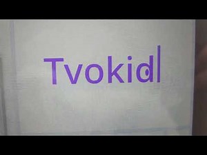 A TVOKids Logo Blooper in Scratch That I Made it Yesterday