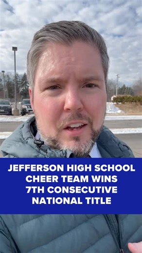 KARE 11 | Jefferson High School cheerleading team wins national title for 7th year in a row | Instagram
