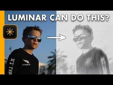 How To Make Photos Look Like Pencil Sketches In Luminar Neo
