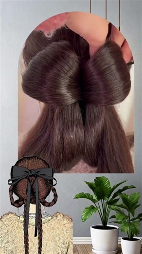 Lively and playful low updo#Compile and distribute tutorials#Hairstyle tutorial#Updo