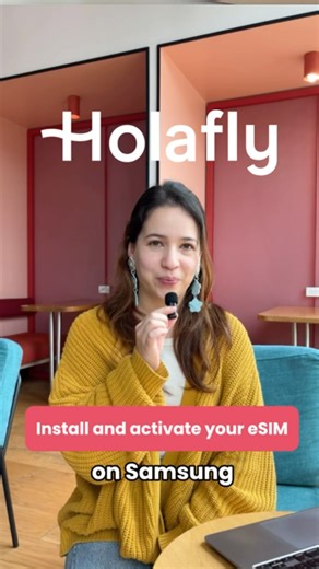 Holafly | eSIM | Unlimited Data on Instagram: "Here’s how to install and activate Holafly’s eSIM on your Samsung 👌🏼📱 We use the Samsung S23 Ultra as a model. Let us know if you have any questions about Holafly eSIM. 👇🏼💥 #holaflyeSIM #DataUnlimited #samsung"