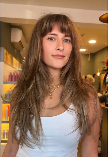 Boho Hair Transformation with Long Layers