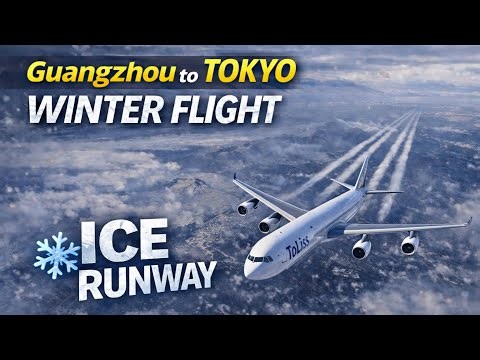 I Was NOT Ready for This Icy Tokyo Landing ❄️😬
