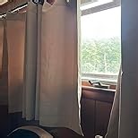 RYB HOME Small Window Curtains, Thermal Insulated Privacy Curtains and Drapes Soild Room Darkening Shades Decent Decor for Kitchen RV Camper Closet, Dusty Blue, W42 x L36 inches, 2 Panels Set