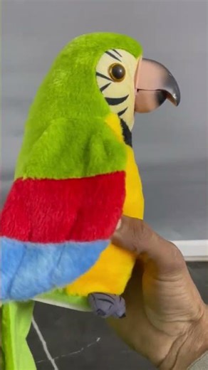 Interactive Talking Parrot Plush Toy