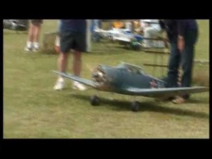 LARGE 1/5 SCALE RC CORSAIR - DAUNTLESS - TJD RC MODELS BICKLEY SCALE 2011