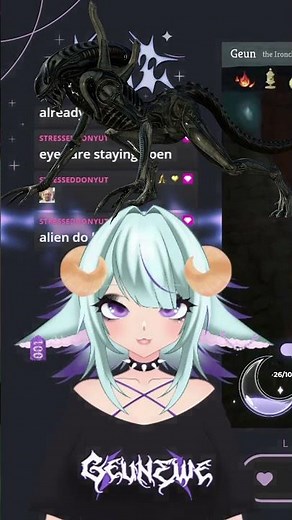 Right way to kiss a xenomorph #vtuber #vtuberclips #xenomorph #envtuber