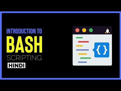 Bash Scripting - Introduction 01 - Hindi Video