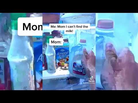 TikTok |🥛Mom I Can't Find The Milk / 👞Mom I Cant Find My Shoe Video / De Boop