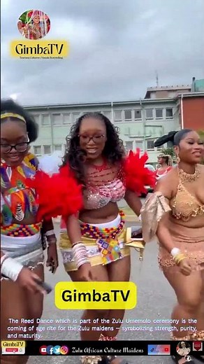 Zulu traditional African dance competition - 🇿🇦 #zuludance #zulutribe #umemulo #africa #zulumaidens