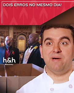 A Carlo's Bakery recebe muitas encomendas durante a temporada de casamentos e é importante não cometer erros! #CakeBoss #J | Discovery Home & Health Brasil