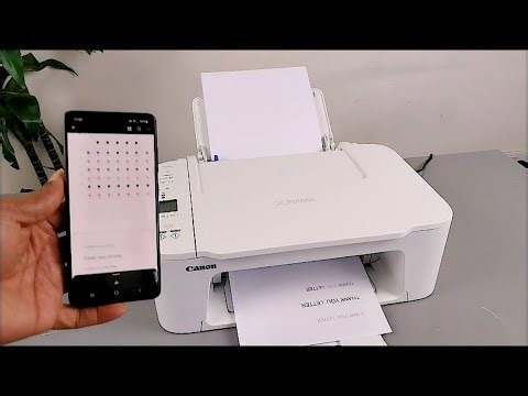 How To Print with Canon Pixma TS3751i From Phone