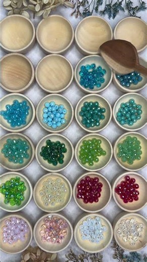 Microfaceted Crystal Beads ✨ Incredible Sparkle in Every Color
