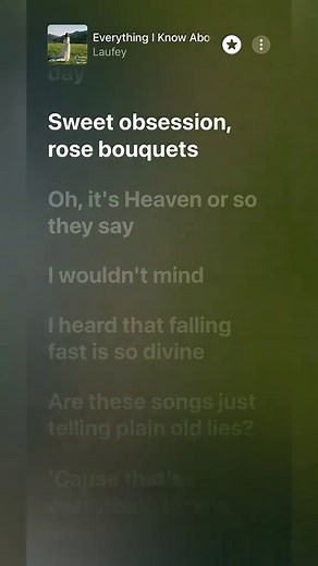 Laufey - Everything I Know About Love Lyrics