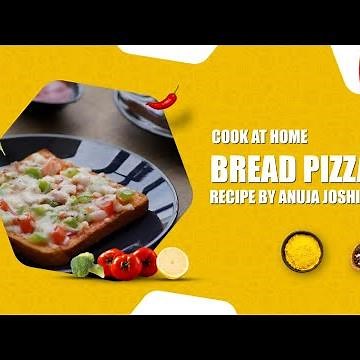 Bread pizza | tiny pizza | Veg double cheese pizza | Indian Snacks | recipe by | Anuja Joshi