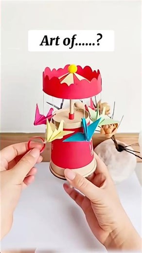 Paper Cup Carousel 🎠 Fun & Easy DIY for Kids