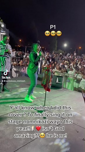 Ikhandlela Cover by Nontokozo Mkhize | Amazing God Performance