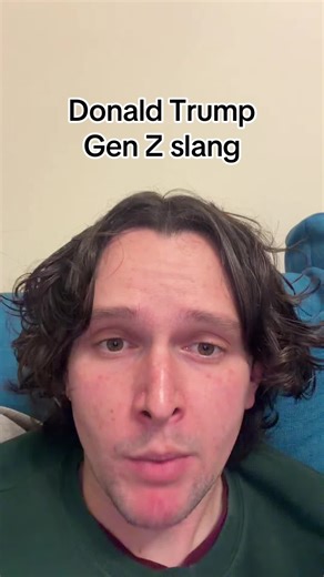 My impression of Donald Trump using Gen Z slang #impression | genz
