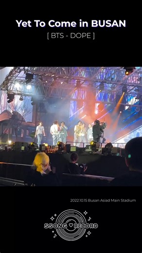 BTS 'DOPE' Performance Highlights from Busan Concert