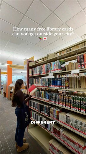 Visiting 3 libraries in 3 different cities to see how many free library cards I can get📚