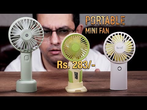 Stay Cool This Summer: Top 3 Portable Mini Fans Under ₹1000 You Can Buy Right Now