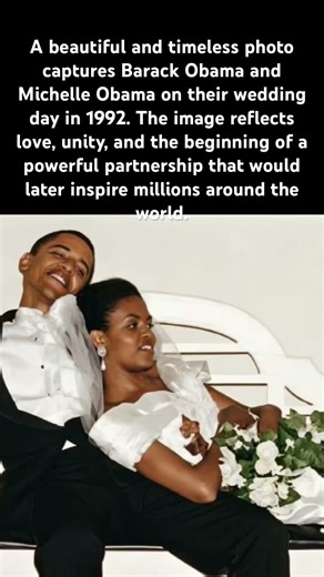 Barack & Michelle Obama’s Timeless 1992 Wedding Photo ❤️