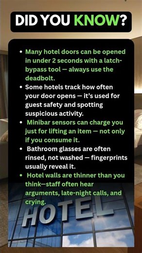 5 Hotel Room Secrets You Were Never Told