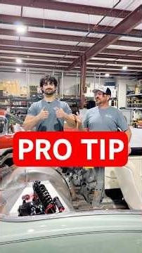 PRO TIP: How to Fit a 6'4" Guy in a Classic Camaro! #Shorts