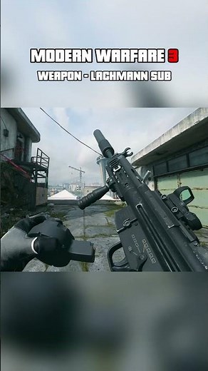 BLACK OPS CW MP5 VS MWIII LACHMANN SUB Suppressor #callofduty #shorts #blackops #comparison