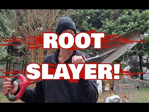 Root Slayer Shovel, Heavy Duty! Teeth! Love it
