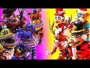 [SFM FNaF] Christmas Security Breach vs Corrupted