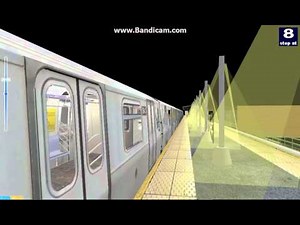 [OpenBVE] BMT Nassau Street Line: Manhattan Bound R143 (J) Skip-Stop Train at Crescent Street