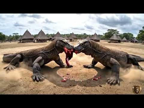 Python vs Crocodile, Gorilla vs Bengal Tiger, Komodo Dragon Fight | Epic Wildlife Moments