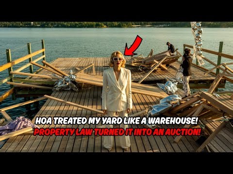 HOA Allowed Members to Use My Backyard as a Storage Unit — So I Held an Auction and Sold Everything!