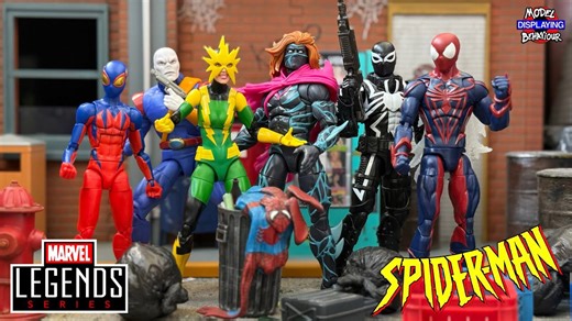 The Marvel Legends Spider-Man Retro Wave 2025 Review and Ranking!