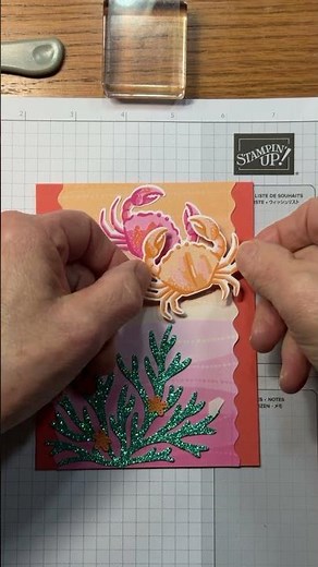 Stampin Up//Ocean Friends//Friends of the Ocean DSP//Friendship Card//Jan-Apr 2025 Mini Catalog