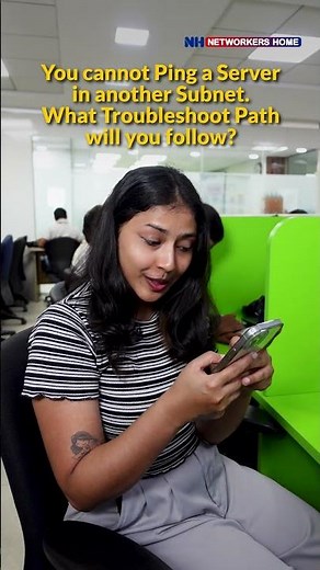 Cannot Ping a Server in Another Subnet? Troubleshooting Question! #networking #ccna #cisco