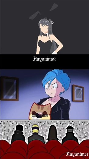 Naruto squad reaction on goku x girl 😁🥵🥵