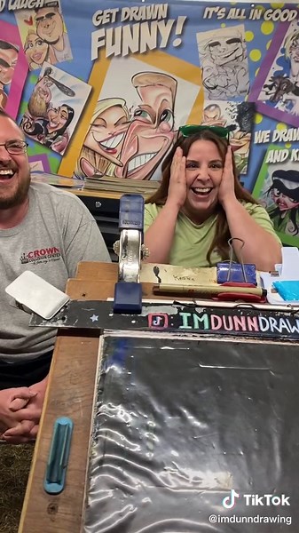 They where a BLAST! #caricature #reaction #reveal #jeep #offroad #cars