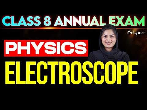 CLASS 8 Physics | Electroscope | Eduport