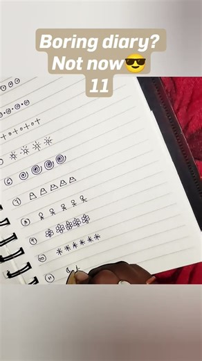 Boring diary? Not now😎11 #viral #art #shorts #diary #decoration